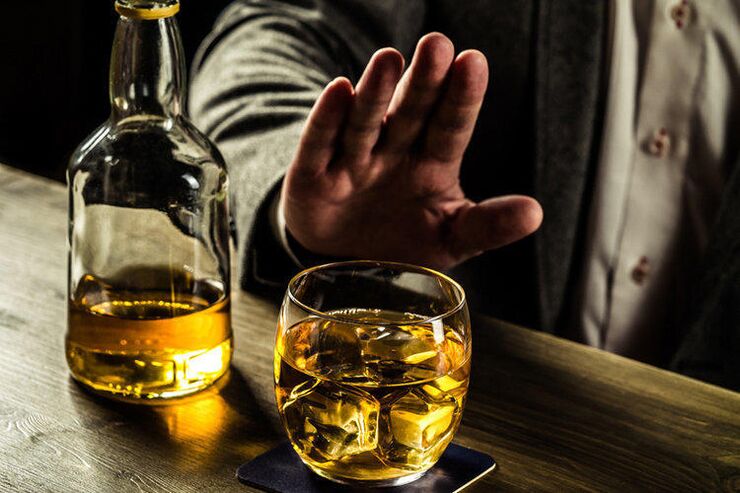 Alkohola bertan behera uzteko gogoa